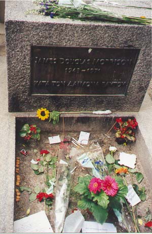 Jim Morrison Grave site